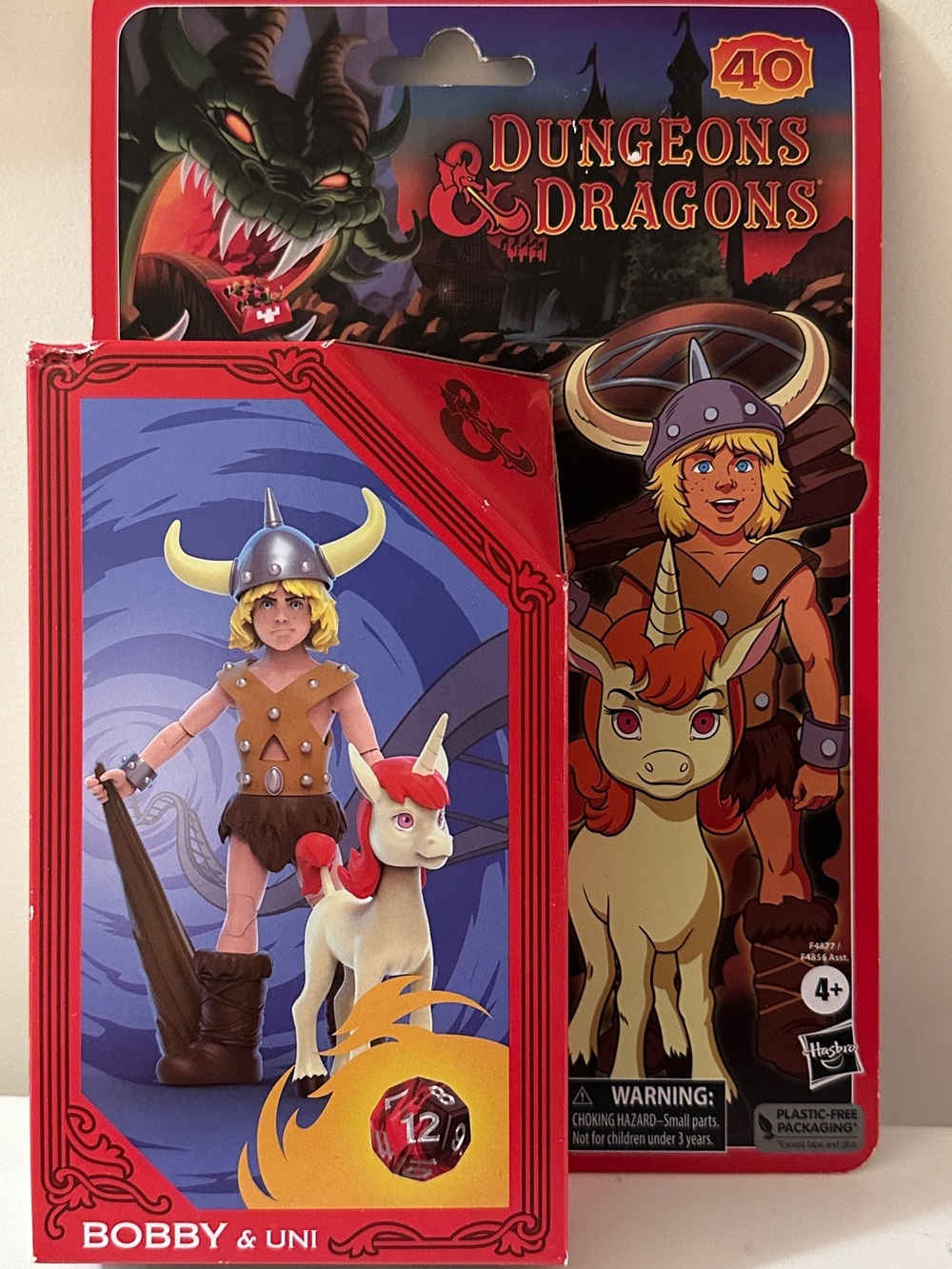 NEW Dungeons & Dragons Cartoon Classics Bobby & Uni DND D&D